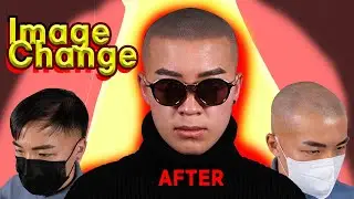 Crazy Image change~! Cute to a tough Guy?