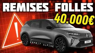 COUP de FUSIL chez RENAULT 🇫🇷 Remises chocs sur le SCENIC E-TECH !