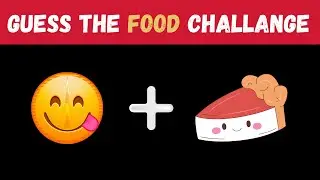 Guess the Food Emoji Challenge |Quizlape| Only Genius can guess|