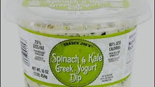 Spinach, Kale , & Yogurt Dip #traderjoes