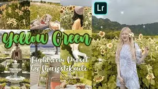 Yellow Green Preset | Adobe Lightroom Mobile Free Preset Tutorial Free DNG | MajestiKaili