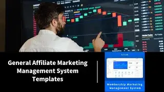 General Affiliate Marketing Management System Template - Axure Template