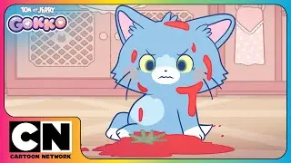 ⭐️ NEW ⭐️ FOOD FIGHT 🍅 💥  | Tom and Jerry Gokko | Episode 6 | Cartoon Network Asia