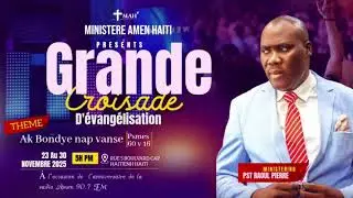 ANN LAGE N NAN LAPRIYE MATEB SA A. || EGLISE CHRIST VIVANT'