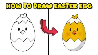 How to Draw a Beautiful Easter Egg &ndash; Creative and Festive Drawing
