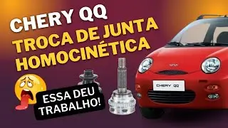 Chery QQ Troca da Junta Homocinética. Veja como fazer quando não soltar do eixo.