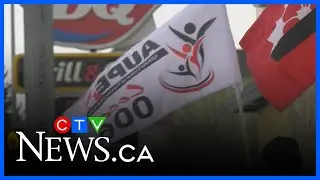 AUPE members voting on a possible strike