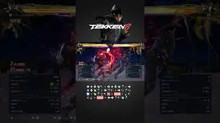 【TEKKEN8】 Jin Kazama heat combo 94damage #tekken8 #鉄拳8 #コンボ #風間仁