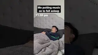 When your sleeping playlist changes 😂 #shorts