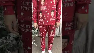 Custom Photo Funny I Love My Lover | Personalized Unisex Pajamas Set