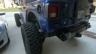 Rusty&rsquo;s Off-road JL Wrangler stubby bumper and fascia installed!