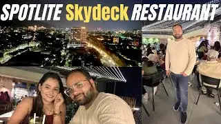 Spotlight Sky deck Lounge | Rooftop|    Lounge & Food Review | Wait till End for Surprise | Vlog 49|