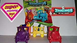 Zomlings Series 3 Trains Blind Bags - The Hunt For The Gold Train Part 2 - Zomlings Serie 3 Trenes