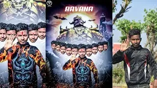 Dussehra Special Photo Editing Photoshop tutorial // Ravan Editing