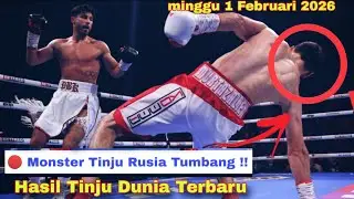 🔴 Hasil Tinju Dunia Hari Ini‼️Monster Tinju Rusia Bakhram Murtazaliev Tumbang di tangan Josh Kelly 
