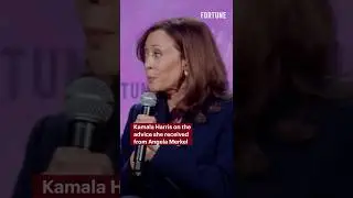 Kamala Harris on the advice she received from Angela Merkel #KamalaHarris #AngelaMerkel