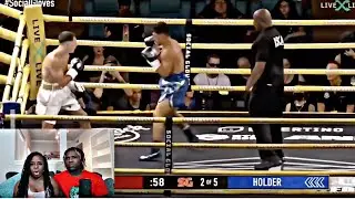 GIB VS TAYLOR HOLDER | FULL FIGHT *Reaction