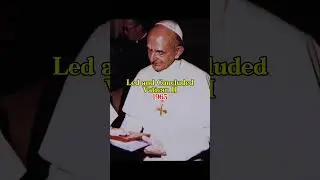 Pope Paul VI Life&rsquo;s in pictures 🙏🏼