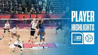 Cheridyn Leverette Highlights vs. Illinois | UCLA Volleyball | 11/23/2024