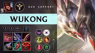 Wukong Support vs Alistar - KR Master Patch 26.02