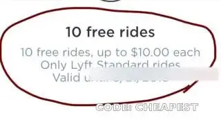 How to get the Lyft 50 Ride Credit!!!!