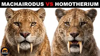 What Was The Difference Between Machairodus And Homotherium?