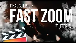 Final Cut Pro X- Fast zoom (FCPX) Tutorial zoom secuencial