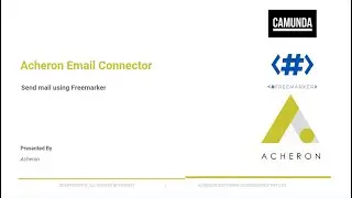 Acheron email connector - Send mail using FreeMarker
