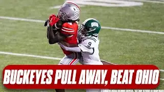 Buckeyes overcome early red zone issues, use dominant defense to beat Ohio | Ohio State football