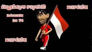Story WA dirgahayu RI ke 74