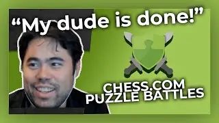 Trying Out Puzzle Battles! Hikaru Nakamura Puts His Puzzle Rush Skills to the Test