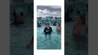 The Ultimate Wave Pool Showdown: English or Spanish #shorts