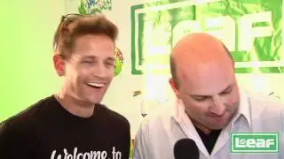 Damian Whitewood interviewed by Brian Whitman at Teen Choice/Emmy's Awards Gifting Suite