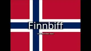 How to pronounce Finnbiff {eng: Reindeer stew} in Norwegian
