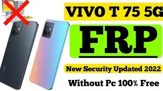 Vivo Y75 5g (v2142) Frp Bypass Android 12 Update || All Vivo Android 12 Update Frp Bypass Without PC