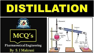 MCQ's on Distillation |Distillation MCQ's | Unit II |Distillation |Pharmaceutical Engineering