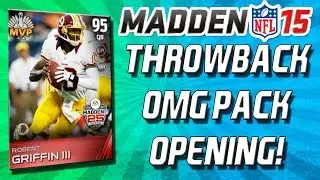 Madden 15 Ultimate Team - OMG! THROWBACK PACK OPENING! - MEGATRON? RG3? - MUT 15