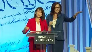 Moms For Liberty draws protesters, 2024 GOP candidates