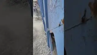 Hopper Ballast Wagon || Ballast Unloading by Material Train || Construction of P. Way