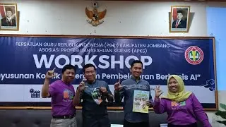 Tahap 2, APKS PGRI JOMBANG  Workshop &rdquo;Komik dan Cergam berbasis AI&rdquo; bagi guru SE Jombang 