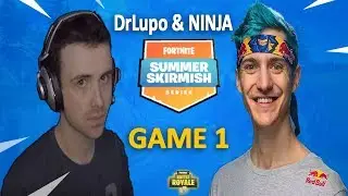 Summer Skirmish  - Fortnite Tournament Gameplay - Ninja & Dr Lupo GAME1