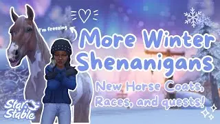 Huge Winter Village Update! - New Horse coats and races || SSO UPDATE