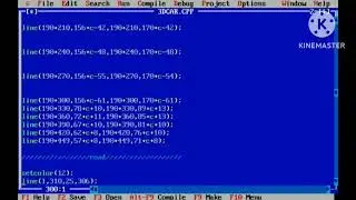 How to make a moving car using turbo C++ full video