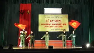 Hoạt Cảnh Người Thầy Áo Lính | Chi Đoàn 11A | Thi Văn Nghệ Chào Mừng Ngày 20/11