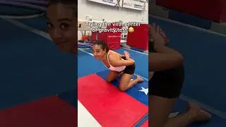 Center of gravity test 😂  #gymnastics  #gymnast  #viral  #sports  #sport #simonebiles #simone #fail