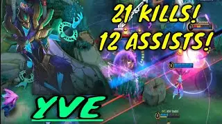 YVE Gameplay 2024 | YVE Best  Build | Mobile Legends: Bang Bang