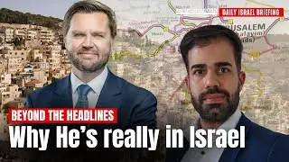 JD Vance&rsquo;s Israel Visit Explained: The Ceasefire, Gaza&rsquo;s Divide & Iran&rsquo;s Next Move