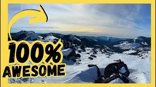 FIRST TRACKS! Fresh Runs at Alpine Meadows (In-Bounds & Out-Bounds)