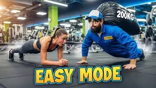 ANATOLY Shocks Gym Bros AGAIN With His UNREAL Strength Mop Challenge! 💪😂 | Gym Prank 2025