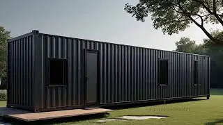 40ft Shipping Container House Floor Plan with 2 Bedrooms | Off Grid Living